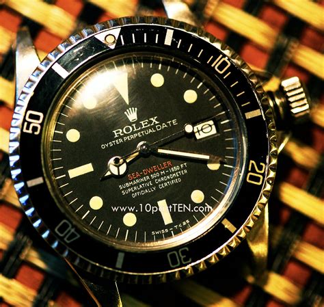 rolex single red sea dweller|Rolex Sea-Dweller 16600 price.